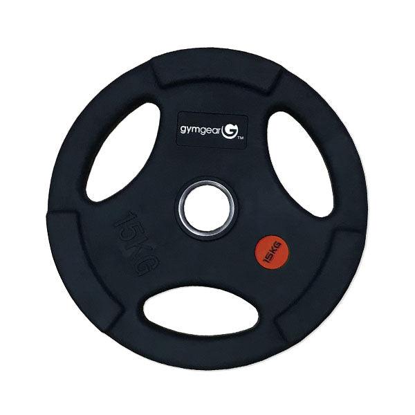 15kg Rubber Plate - Fitness Health