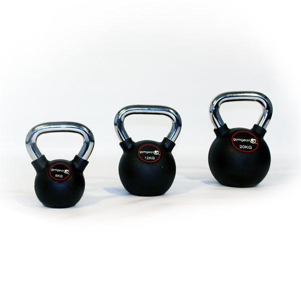 32kg Rubber Kettlebells - Fitness Health