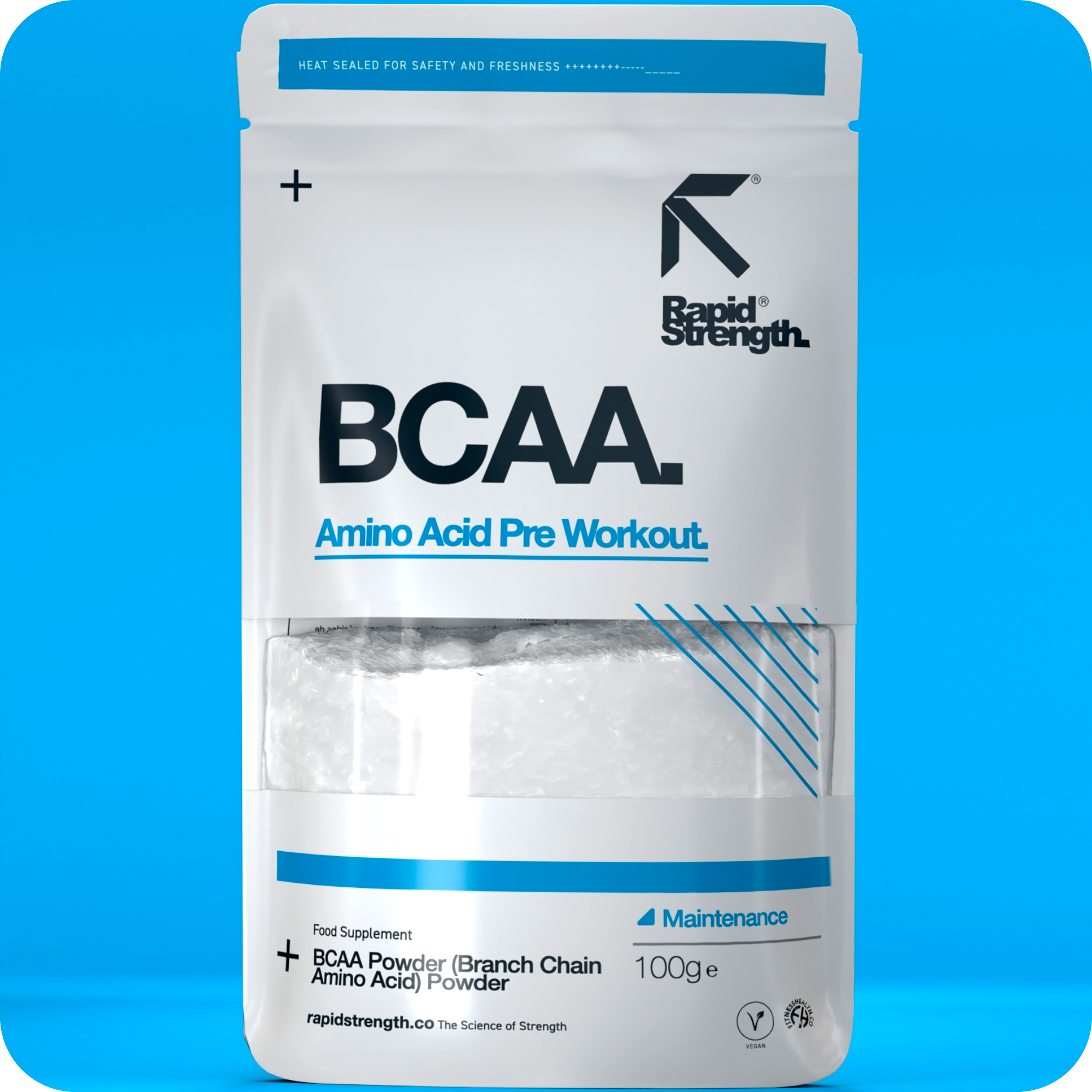 BCAA Powder 100g - Branch Chain Amino Acids - Muscle Maintenance Gains ...