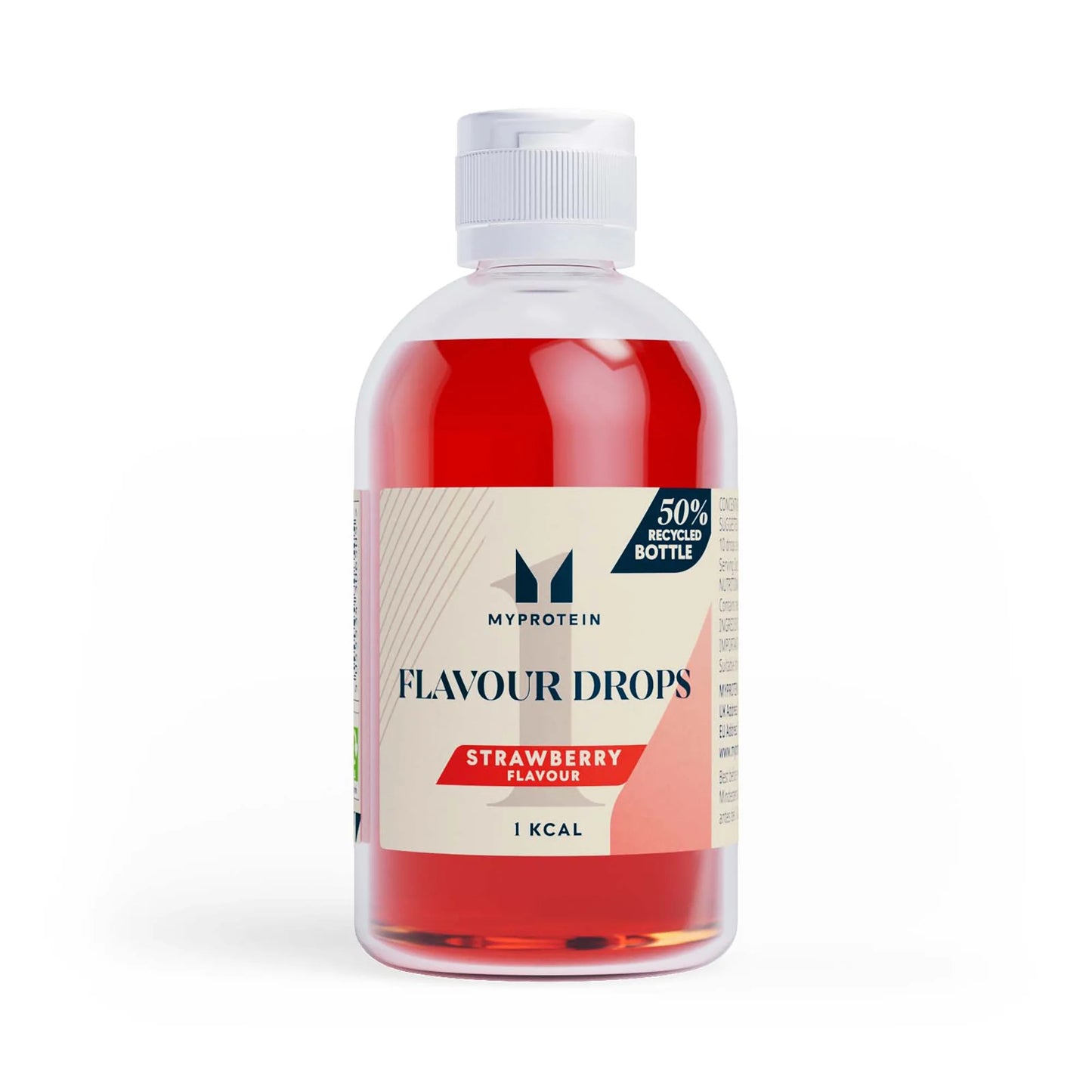 MyProtein FlavDrops 50ml - Zero Calorie Flavour Drops for Shakes & Smoothies STRAWBERRY - SHORT DATED