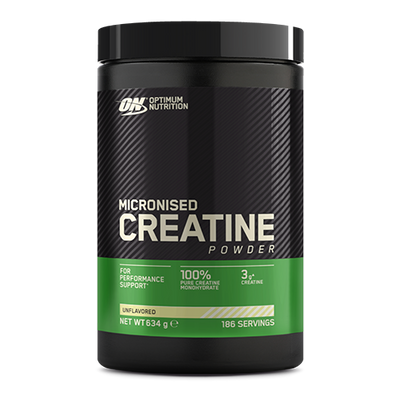 Optimum Nutrition Micronised Creatine Monohydrate Powder Pure BBE 03/26