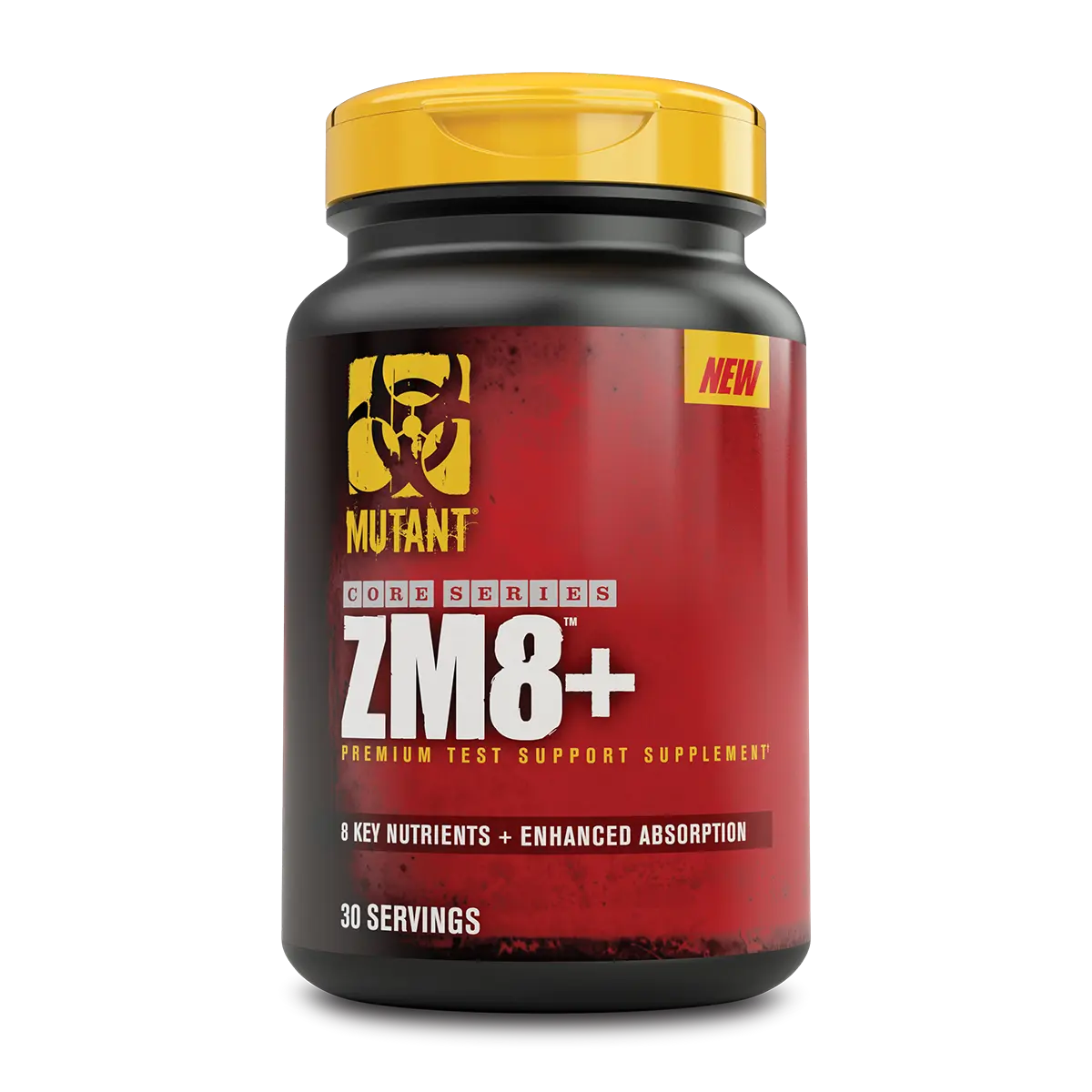 Mutant Core ZM8+ 90 Caps - Zinc Magnesium B6 Recovery Supplement