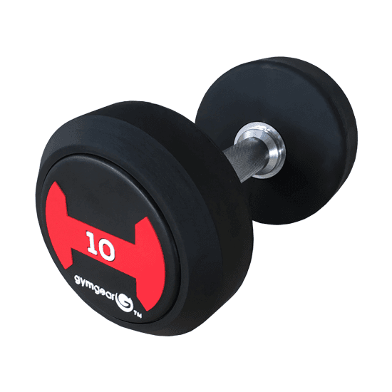 Rubber Dumbbell Set (1 - 10kg ) - Fitness Health 