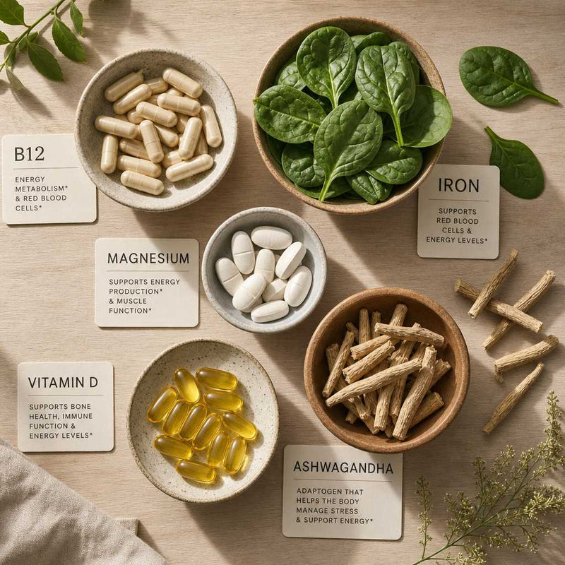 7 Vitamins for Energy That Actually Fight Fatigue