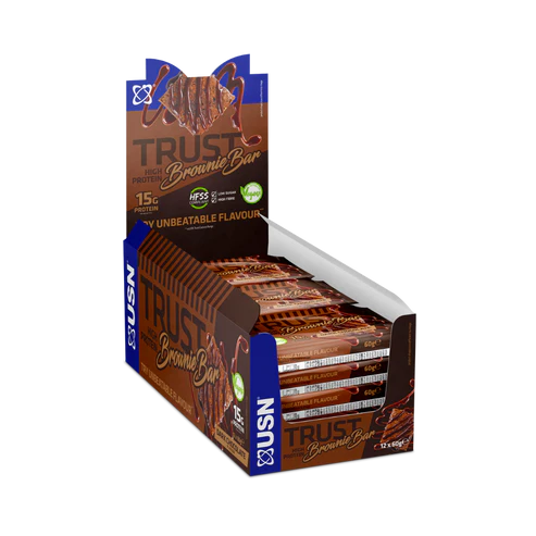 USN Trust Vegan Brownie Bar 12x60g