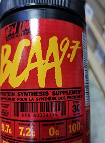 MUTANT BCAA 9.7 FRUIT PUNCH - Micronized BCAA Powder with Electrolytes 348g (BBD 31/12/25)