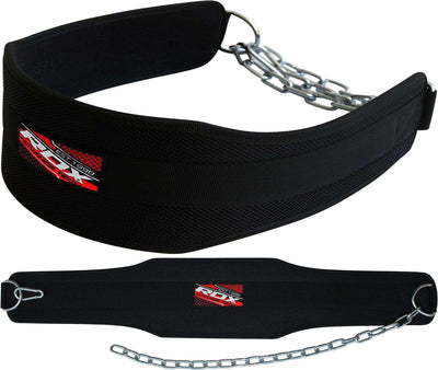 4DP Back Support Dipping Belt with Chain RDX