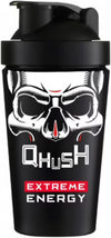 USN QHUSH Shaker Bottle 600ml - Protein Mixer Gym Shaker UK