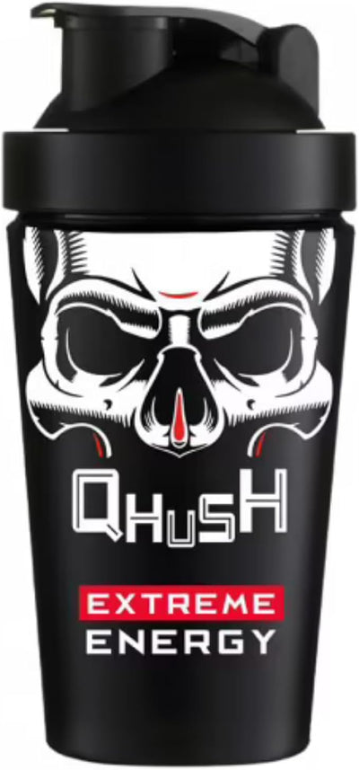 USN QHUSH Shaker Bottle 600ml - Protein Mixer Gym Shaker UK
