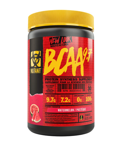 MUTANT BCAA 9.7 FRUIT PUNCH - Micronized BCAA Powder with Electrolytes 348g (BBD 31/12/25)