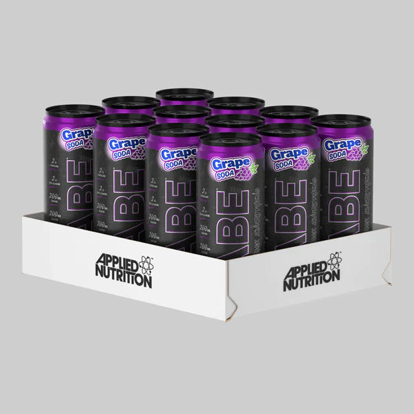 APPLIED NUTRITION ABE (ALL BLACK EVERYTHING) CARBONATED CAN 12X330ML