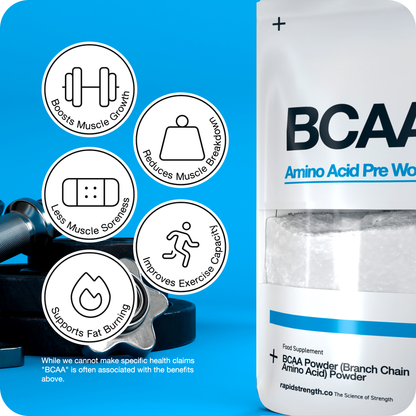 BCAA Powder 100g - Branch Chain Amino Acids - Muscle Maintenance Gains *ON SALE*