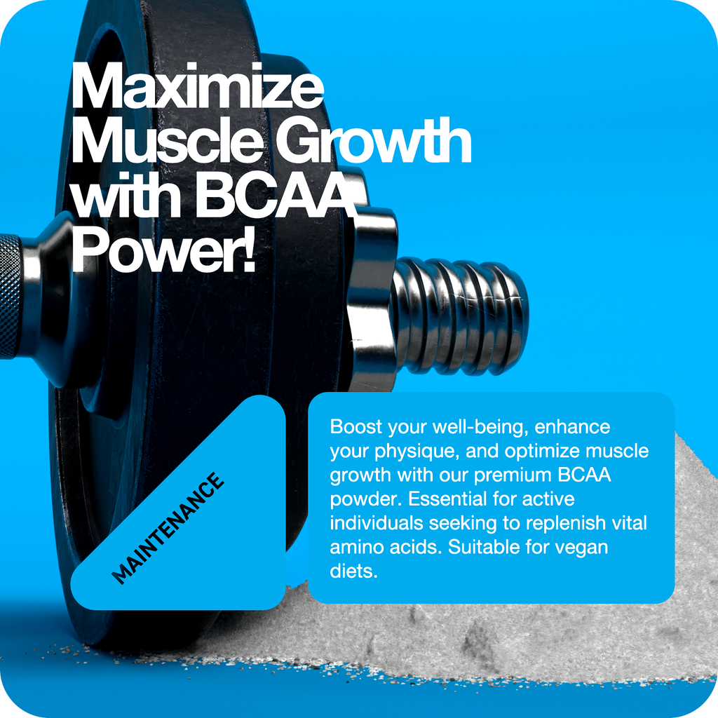 BCAA Powder 100g - Branch Chain Amino Acids - Muscle Maintenance Gains *ON SALE*