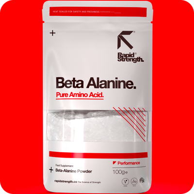 Beta Alanine Pure Powder - 100g - Pre Workout Muscle Supplement