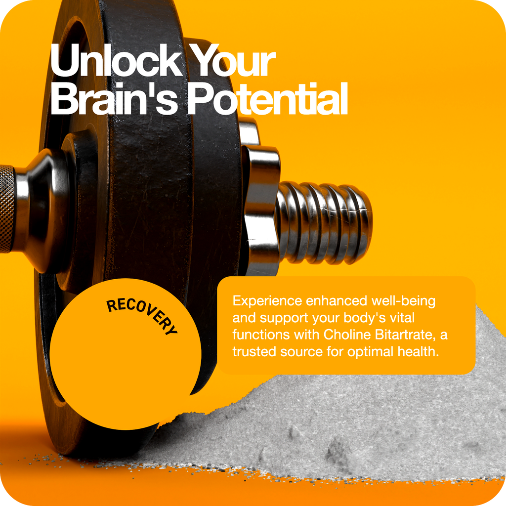 Choline Bitartrate Powder 100g - Pure Powder