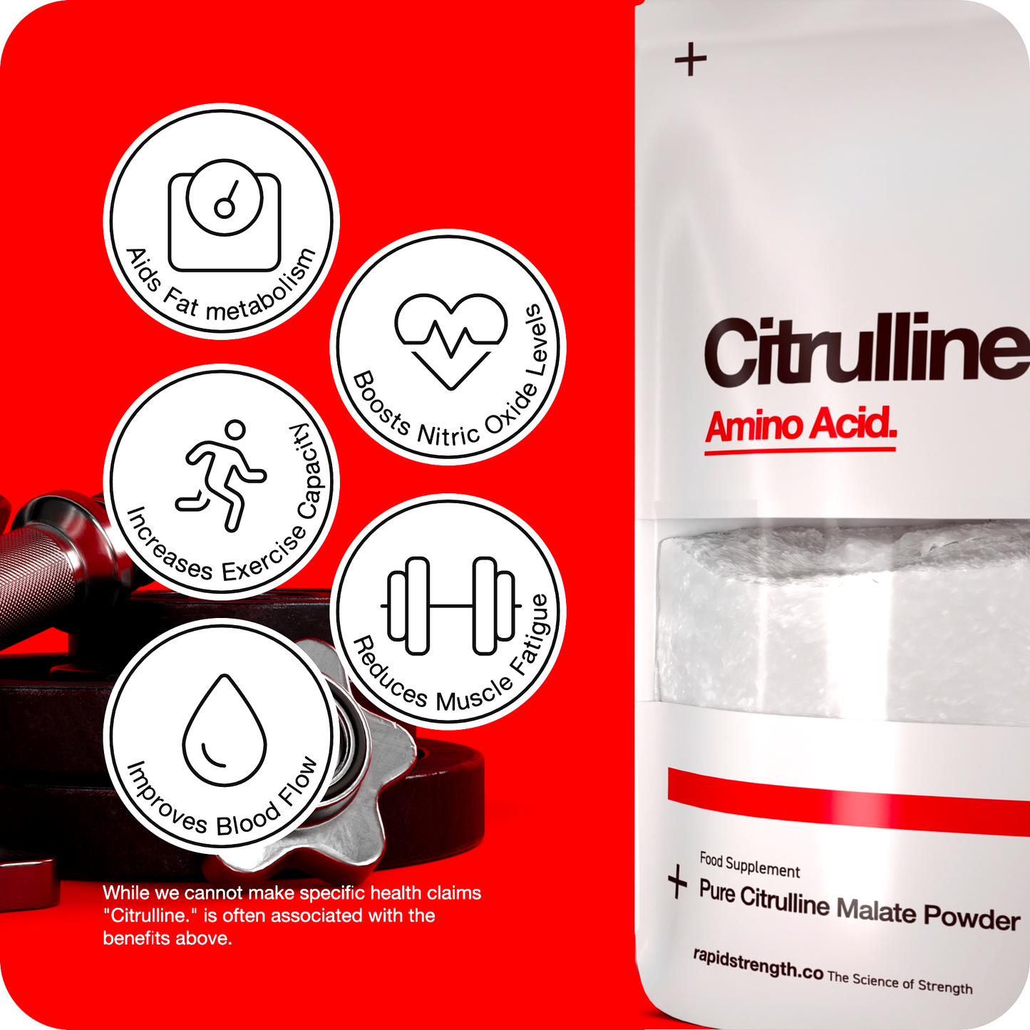Citrulline Malate Powder 100g - Pure Powder