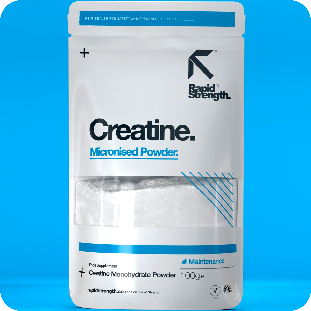 RapidStrength Creatine Monohydrate Powder for daily strength and performance support