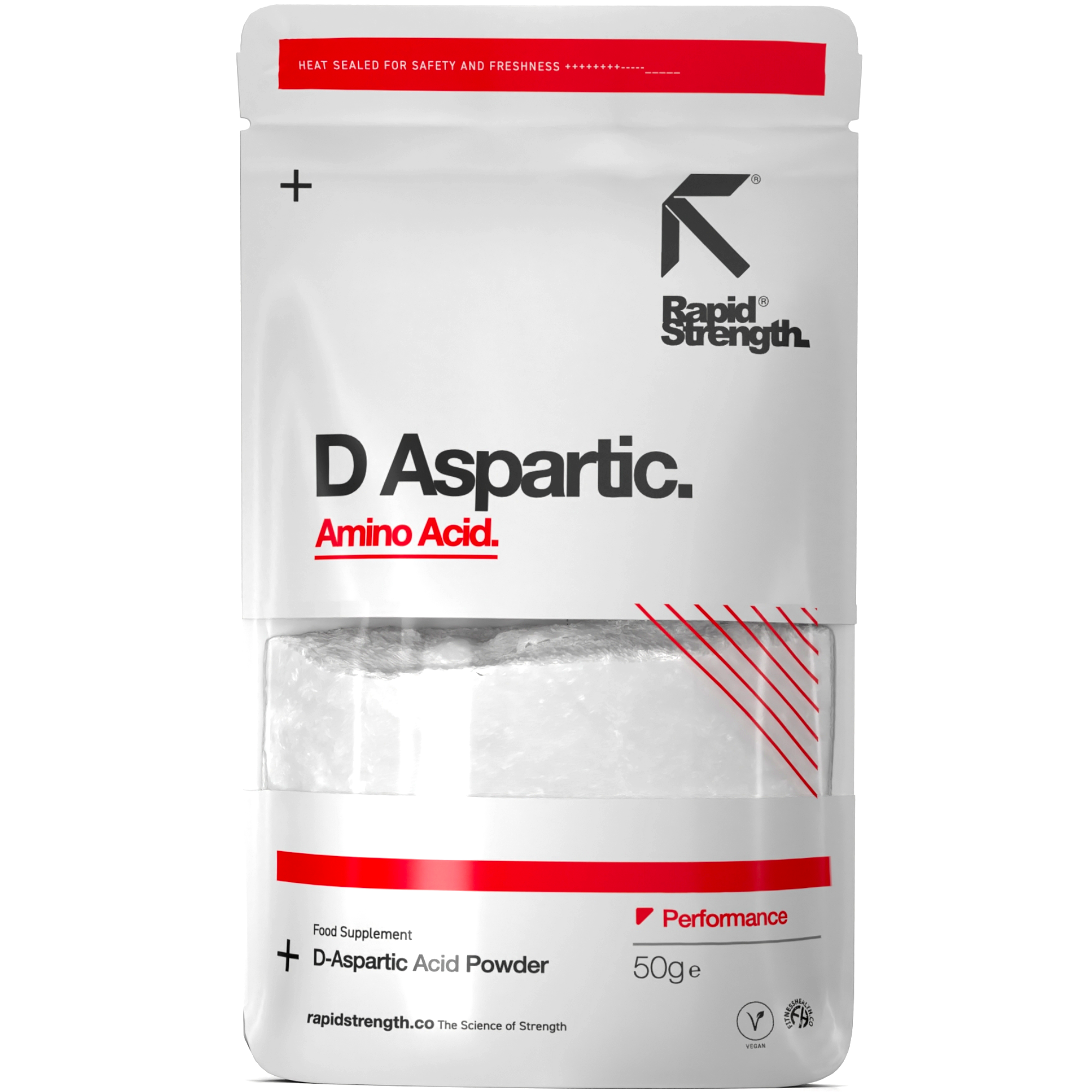 D Aspartic Acid Powder 50g - Pure Powder