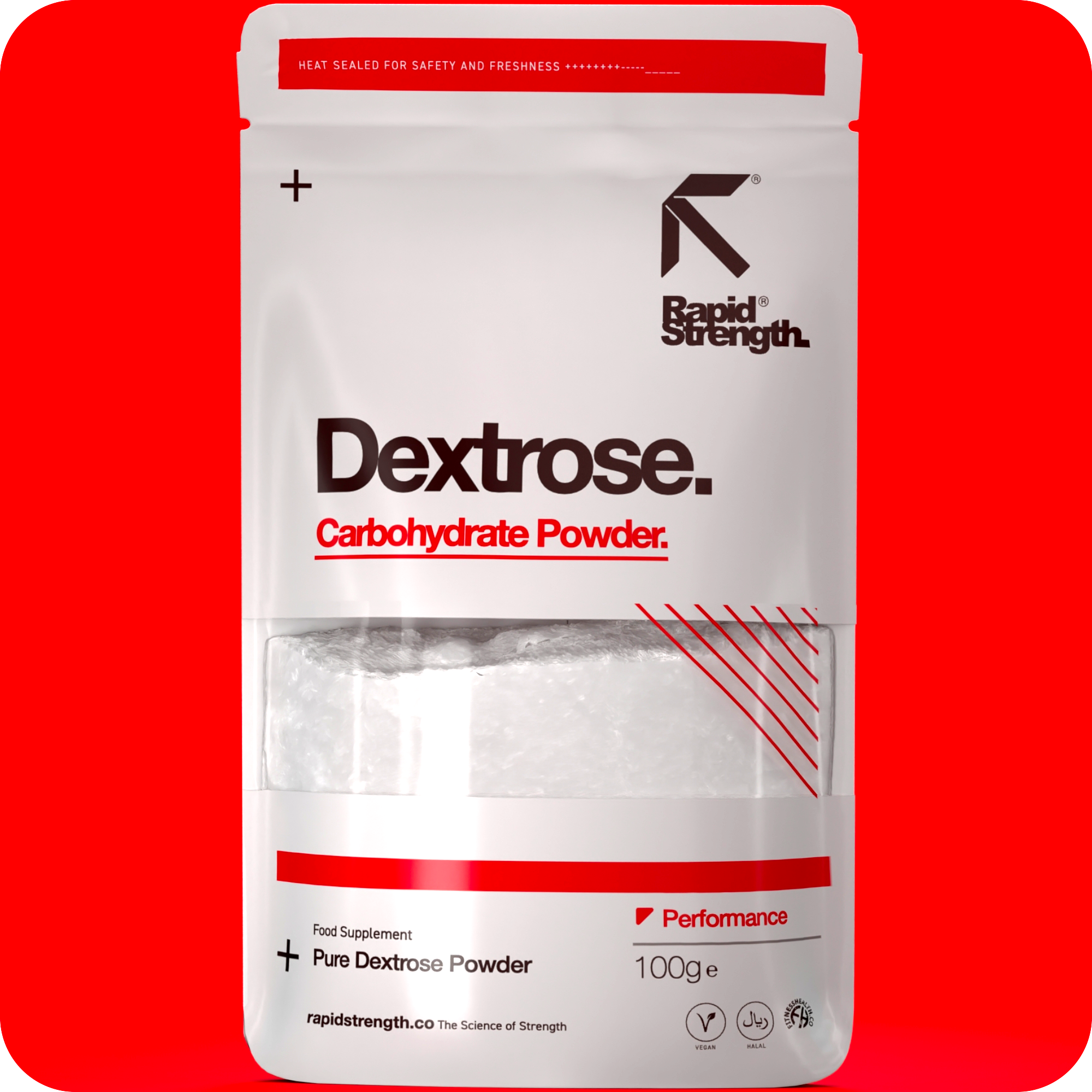 Dextrose Pure Powder 100g - Energy  | D-Glucose Energy | Endurance Supplement