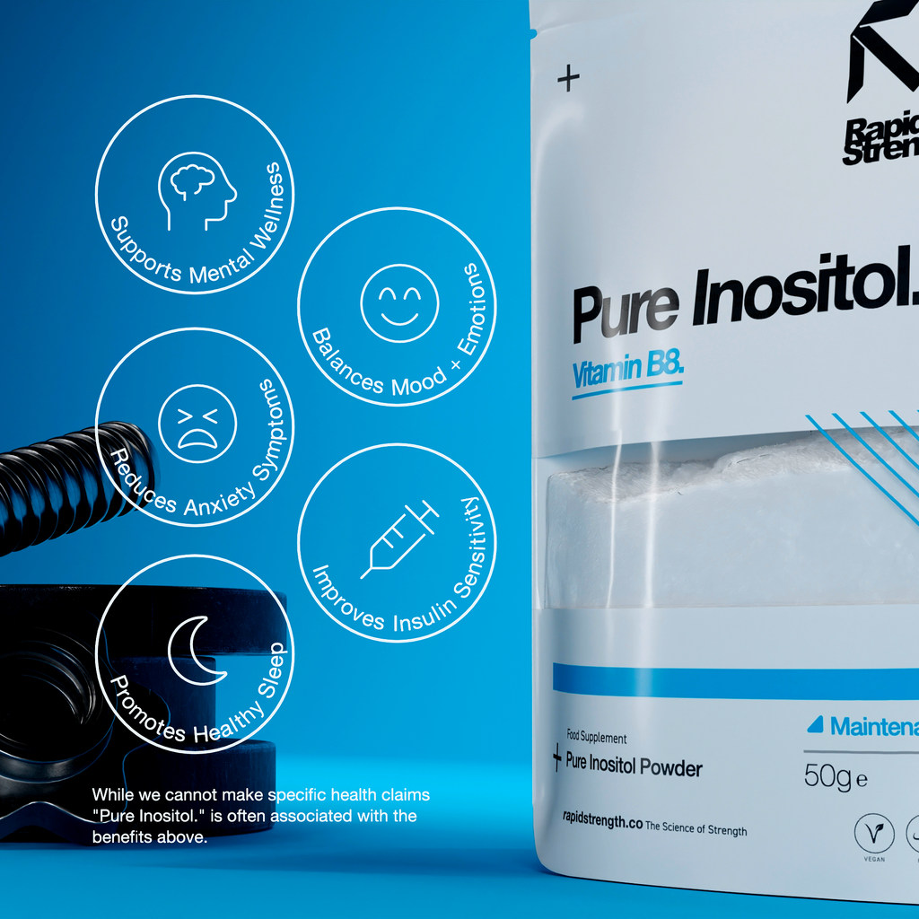 Inositol Powder 50g - Pure Powder - Rapid Strength