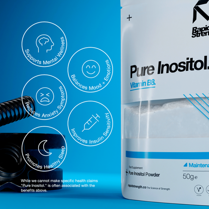 Inositol Powder 50g - Pure Powder - Rapid Strength