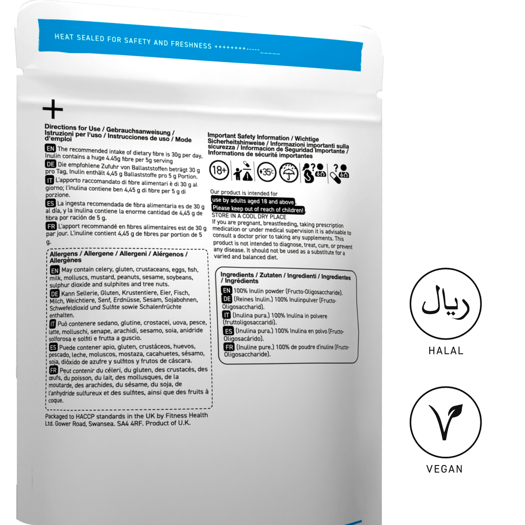 Inulin Fibre Pure Power 100g | 85% Fibre per Serving