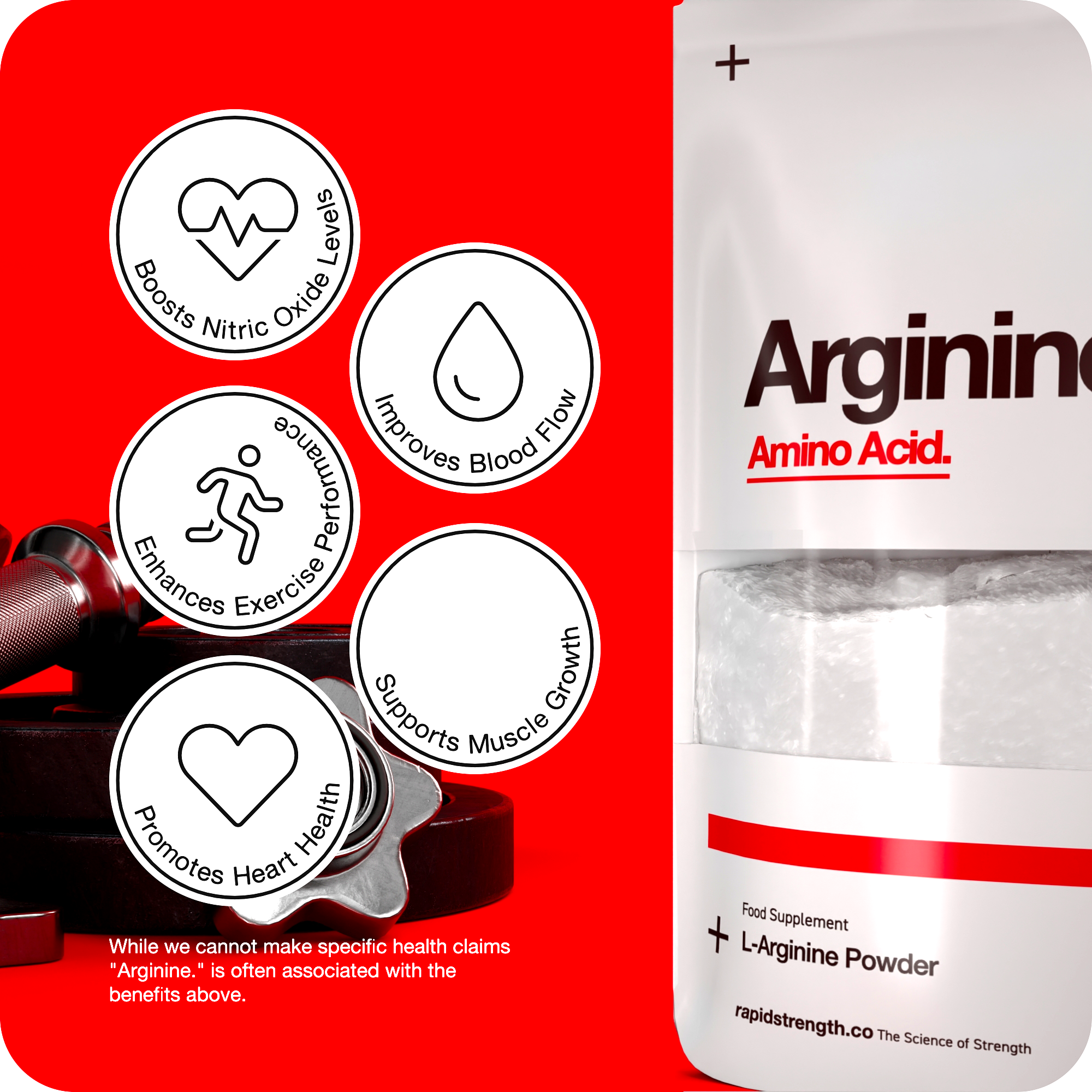 L Arginine | AAKG Powder 100g - Pure Powder