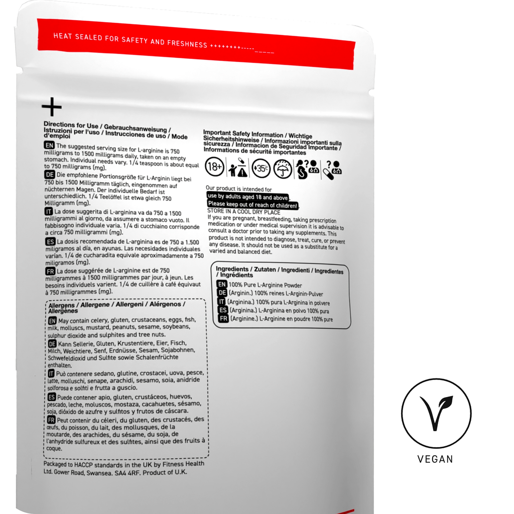 L Arginine | AAKG Powder 100g - Pure Powder