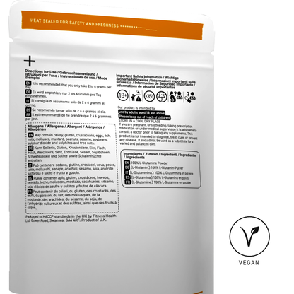 L Glutamine Powder 100g - Post Workout Muscle Recovery Natural Powder