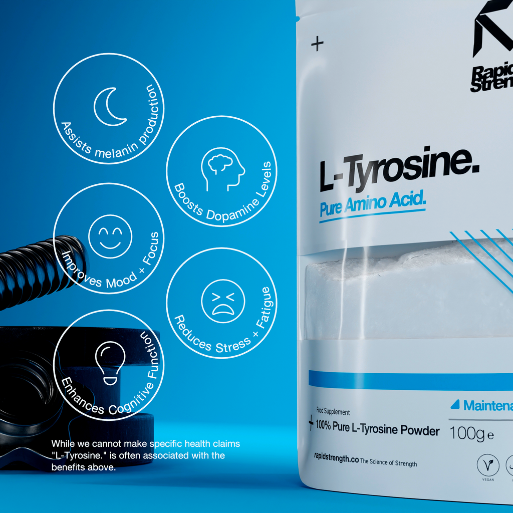L Tyrosine Powder 100g - Pure Powder