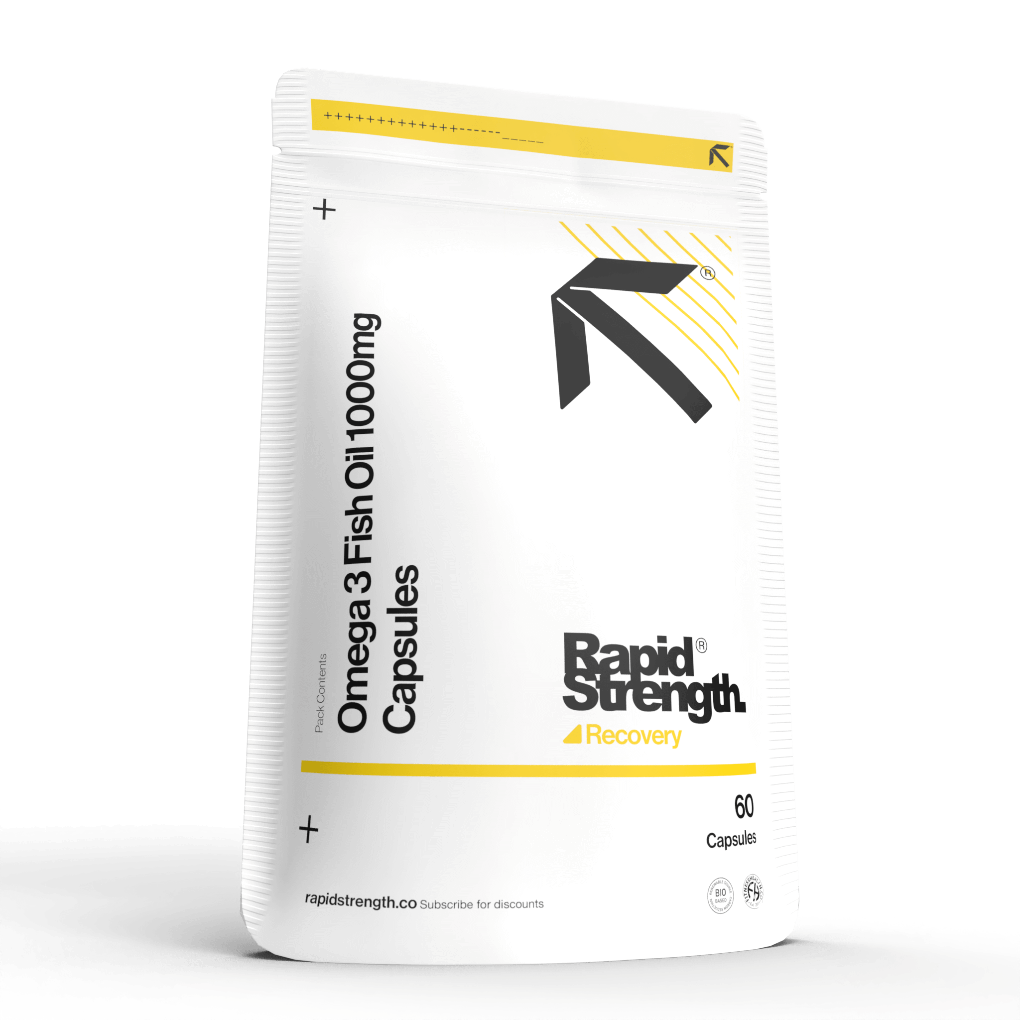 Omega 3 Fish Oil 1000mg Capsules x 60 Rapid Strength