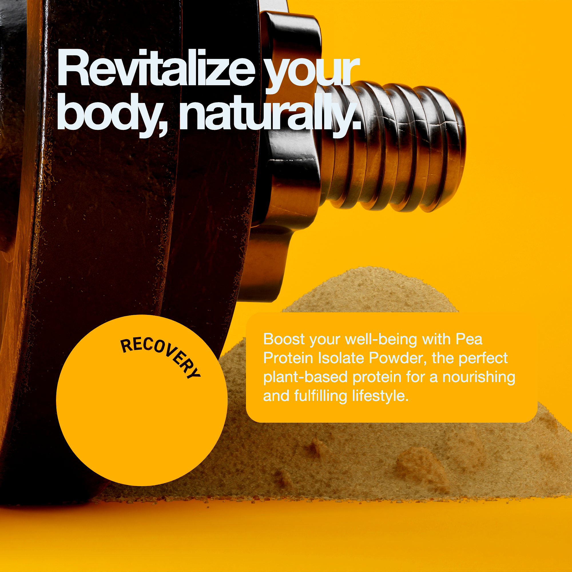 Pea Protein Isolate Powder 100g - Rapid Strength