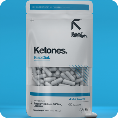 Raspberry Ketone Extract Capsules 1000mg x 60 (4% Ketones) Vegan