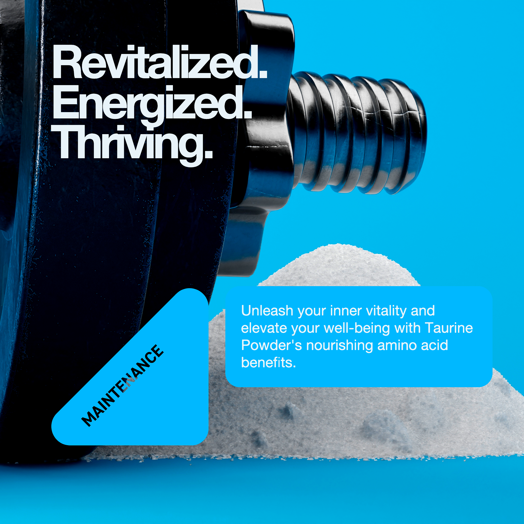 Taurine Powder 100g - Pure Powder