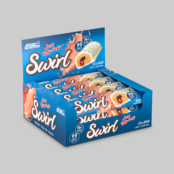 APPLIED NUTRITION SWIRL BAR 12X60G