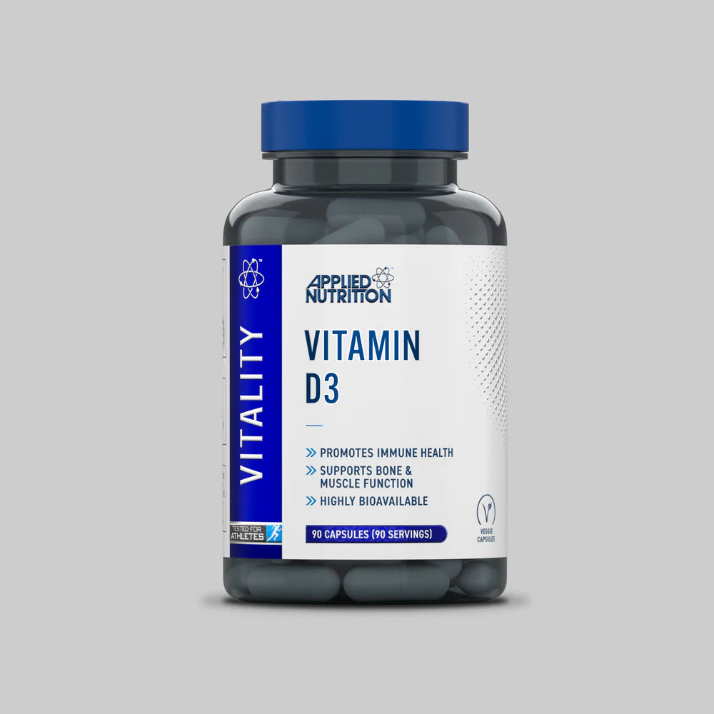 APPLIED NUTRITION VITALITY VITAMIN D3 90VEG CAPS