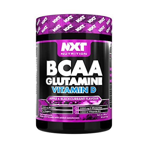 NXT Nutrition BCAA, Glutamine & Vitamin D 360g - Complete Workout Recovery Supplement