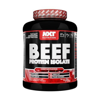 NXT Nutrition Beef Protein Isolate 1.8kg - Premium Grass Fed Muscle Building Powder