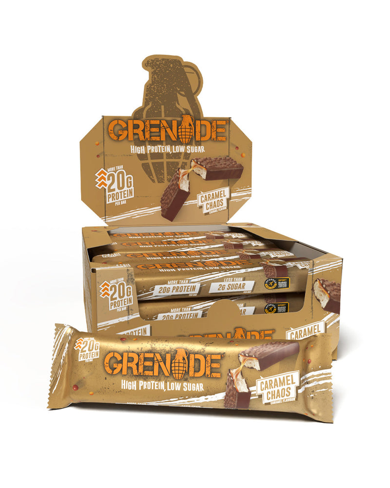 Grenade Protein Bars 12x60g Multi-Pack - High Protein Low Sugar BBE 06/2026