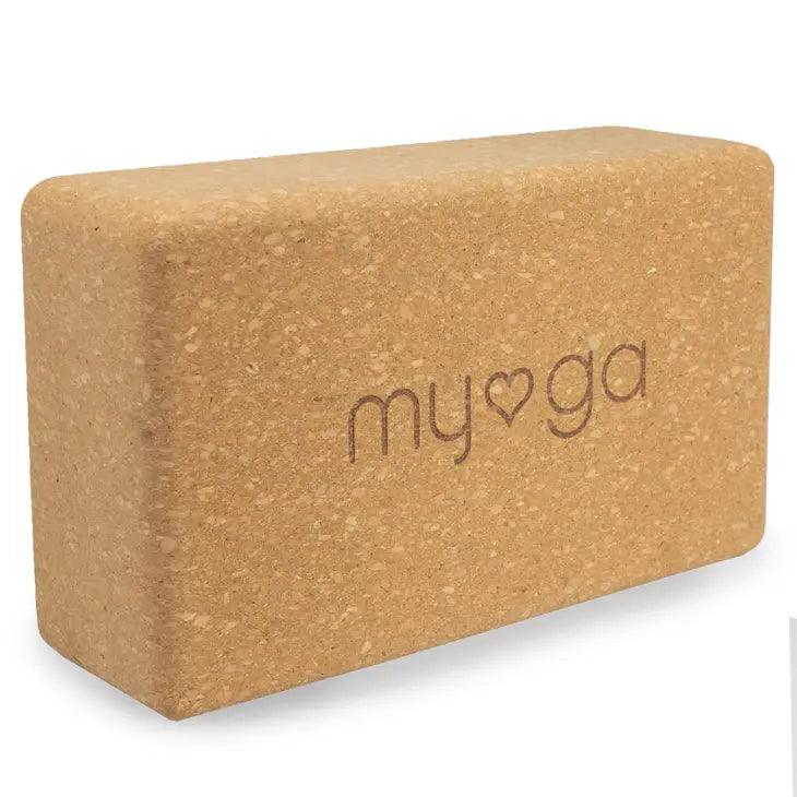 Cork Yoga Block - Fitness Health 