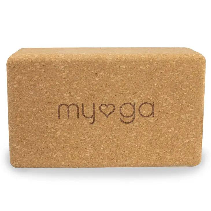 Cork Yoga Block - Fitness Health 