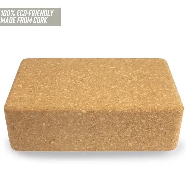 Cork Yoga Block - Fitness Health 