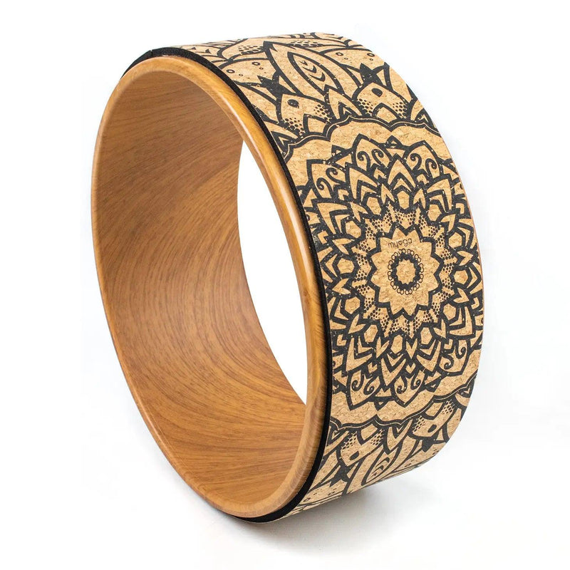 Cork Yoga Wheel - Fitness Health 