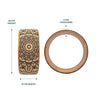 Cork Yoga Wheel - Fitness Health 