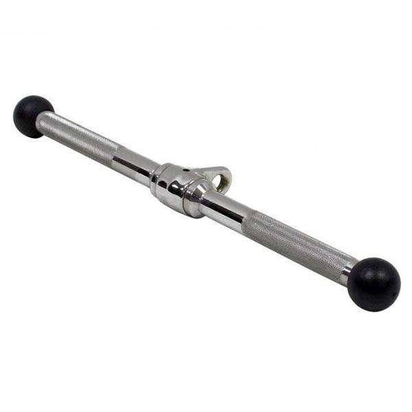 FH Straight Bar Cable Machine Attachment 18 Inch Revolving - Fitness Health