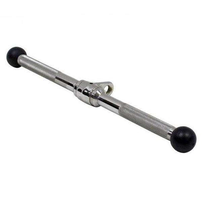 FH Straight Bar Cable Machine Attachment 18 Inch Revolving