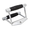 FH V Grip Bar with Durable Rubber Grips Cable Gym Attachment - Fitness Health 