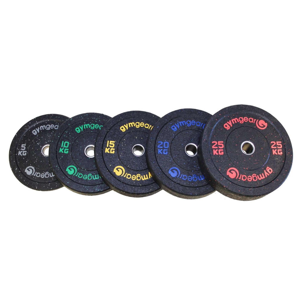 Hi-Impact Bumper Plates Gym Gear Olympic - Fitness Health 