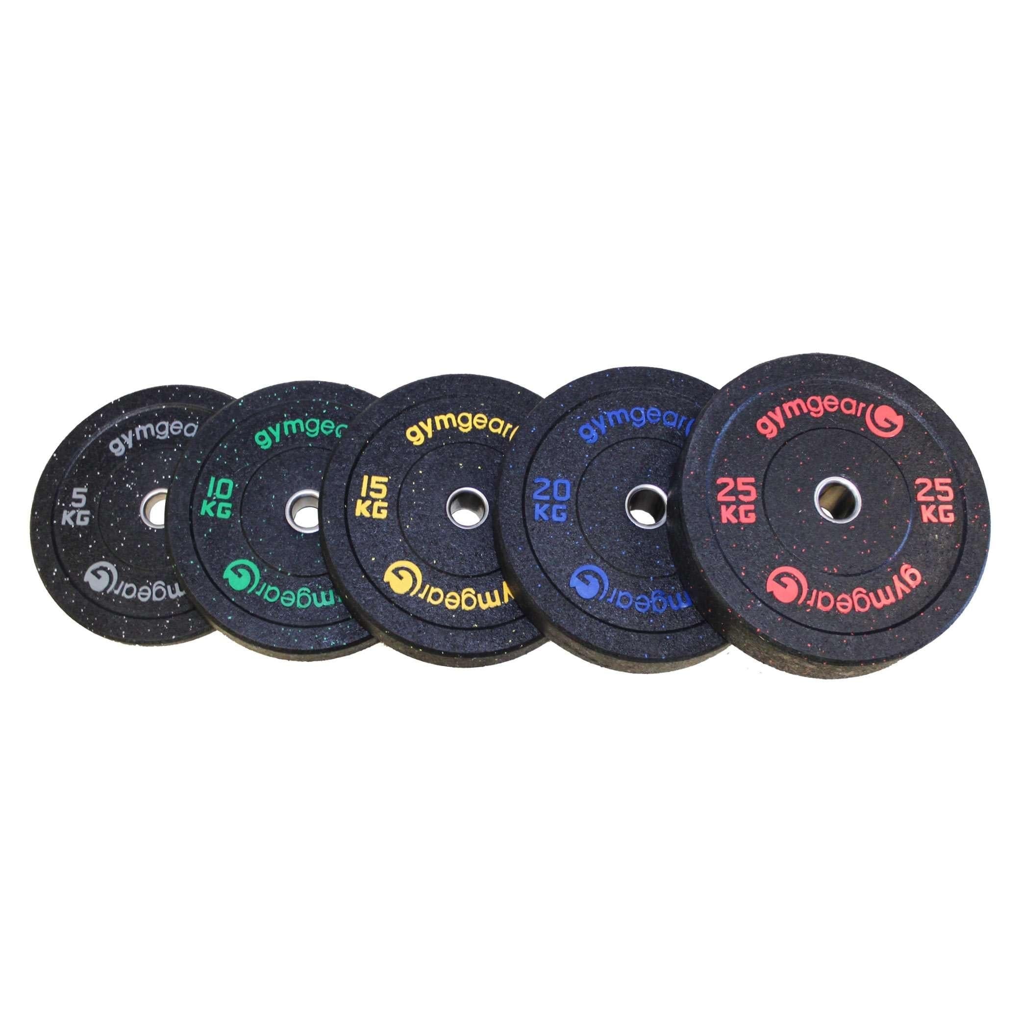 Hi-Impact Bumper Plates Gym Gear Olympic - Fitness Health 