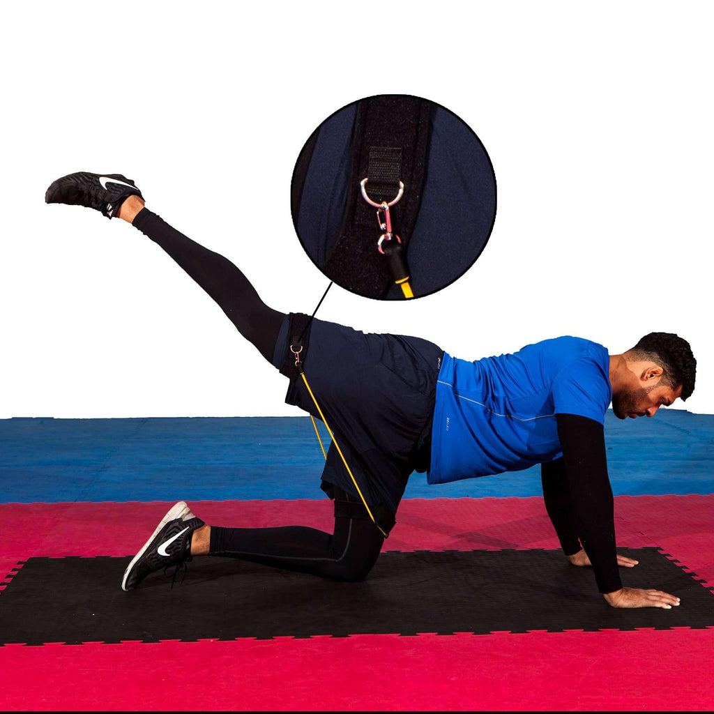 Leg Thigh Straps (pair) for use with Leg band set - Fitness Health 